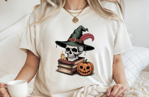Download Halloween Book Lover T-shirt Design PNG - Shirt Collection