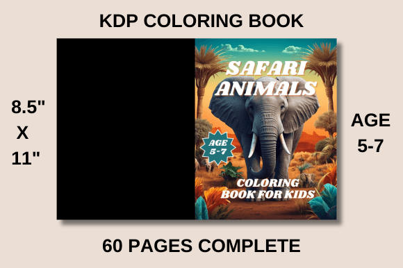 Download KDP Coloring Book for Kids 60 Pages - Premium Resources