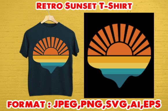 Download Retro Sunset T-Shirt - Shirt Collection