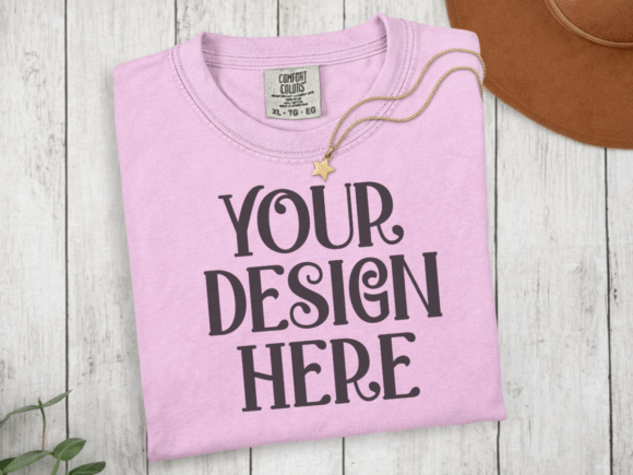 Download Blossom CC1717 Flat Lay T-shirt Mockup - Shirt Collection